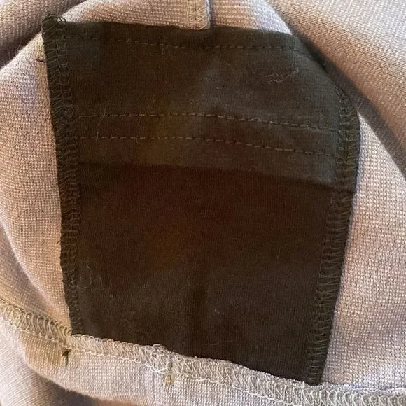 Horny Toad Women's Gray Super Soft Stretchy Short Sleeve Crewneck T-Shirt Dress - Picture 12 of 13